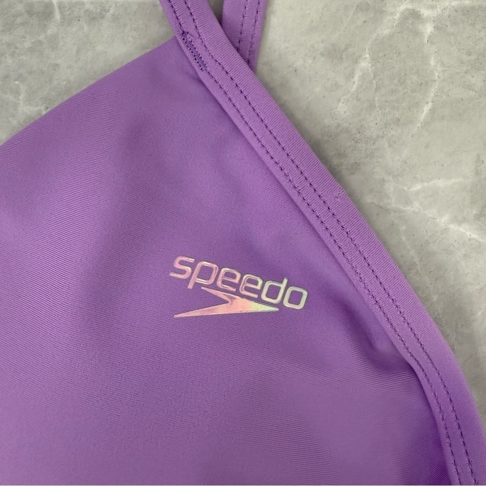Women’s Speedo Triangle Bikini Top Adjustable Straps UPF 50+ Removable Pads XL - Picture 4 of 16